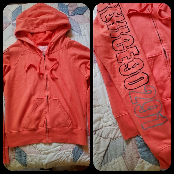 venice 291 Tops - 🌈GIFTED 💋💝 Venice 291 Orange Hoodie Sweatshirt